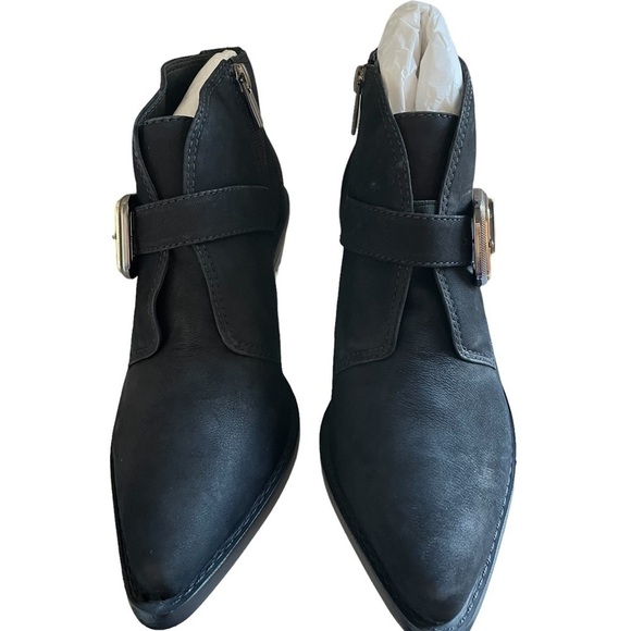 Vince Camuto Ashena Midas Fashion Zipper Pointed Toe Ankle Booties Size 9.5 NWT - Picture 7 of 14